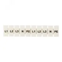 Маркеры для JXB-ST 2,5 с символами L1, L2, L3, N, PE (10 шт.) PROxima в Москве Маркеры для JXB-ST 2,5 с символами L1, L2, L3, N, PE (10 шт.) PROxima - foto