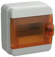 TEKFOR Корпус пластиковый КМПн-6 IP65 оранжевая прозрачная дверь IEK в Москве TEKFOR Корпус пластиковый КМПн-6 IP65 оранжевая прозрачная дверь IEK - foto