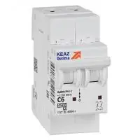 Выключатель автоматический двухполюсный 6А C 4,5кА AC OptiDin BM63-2C6-4,5-УХЛ3 в Москве Выключатель автоматический двухполюсный 6А C 4,5кА AC OptiDin BM63-2C6-4,5-УХЛ3 - foto
