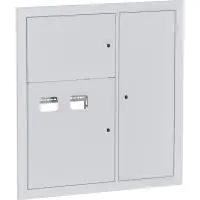 Щит этажный 2 квартирный (1000х950х160) Basic в Москве Щит этажный 2 квартирный (1000х950х160) Basic - foto