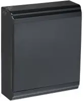 Корпус модульный пл. нав. ЩРН-П-24 PRIME черный IP41 IEK в Москве Корпус модульный пл. нав. ЩРН-П-24 PRIME черный IP41 IEK - foto