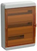 TEKFOR Корпус пластиковый КМПн-54 IP65 оранжевая прозрачная дверь IEK в Москве TEKFOR Корпус пластиковый КМПн-54 IP65 оранжевая прозрачная дверь IEK - foto