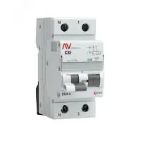 Дифференциальный автомат DVA-6 1P+N 32А (C) 30мА (AC) 6кА EKF AVERES в Москве Дифференциальный автомат DVA-6 1P+N 32А (C) 30мА (AC) 6кА EKF AVERES - foto