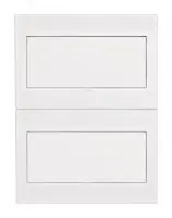 Корпус встраиваемый белая дверь 2 ряда 26 мод. IP41 ЩРВ-М в Москве Корпус встраиваемый белая дверь 2 ряда 26 мод. IP41 ЩРВ-М - foto