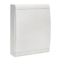 Щит распределительный ЩРН-П-24 SlimBox белая дверца IP41 PROxima в Москве Щит распределительный ЩРН-П-24 SlimBox белая дверца IP41 PROxima - foto