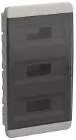 TEKFOR Корпус пластиковый встраиваемый ЩРВ-П-36 IP41 черная прозрачная дверь IEK в Москве TEKFOR Корпус пластиковый встраиваемый ЩРВ-П-36 IP41 черная прозрачная дверь IEK - foto