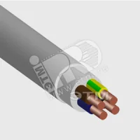 Кабель силовой NYM 4х1.5 (N, PE) однопроволочный в Москве Кабель силовой NYM 4х1.5 (N, PE) однопроволочный