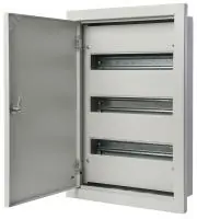 Корпус мет. встр. 550х380х120. 45 мод.. IP31. ЩРВ-45 DEKraft в Москве Корпус мет. встр. 550х380х120. 45 мод.. IP31. ЩРВ-45 DEKraft - foto