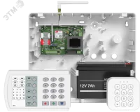 Прибор охранно-пожарный Контакт GSM-14А v.2 в корпусе под АКБ 7 Ач с microUSB в Москве Прибор охранно-пожарный Контакт GSM-14А v.2 в корпусе под АКБ 7 Ач с microUSB